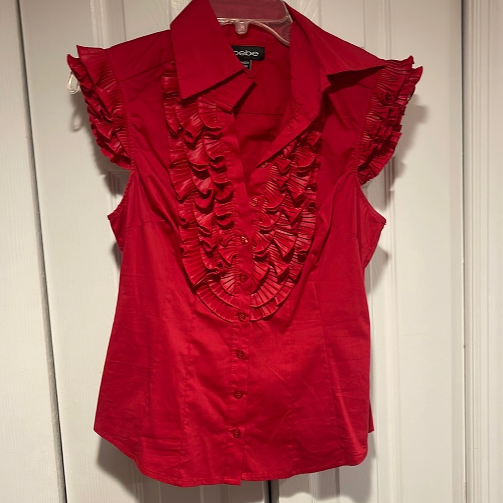 Bene ruffle cap sleeve